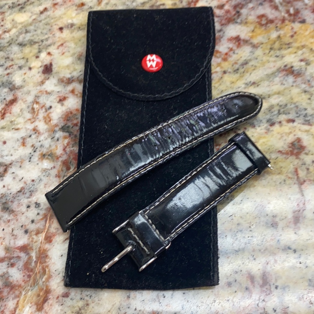 Michelle Black Pattern Strap - image 1